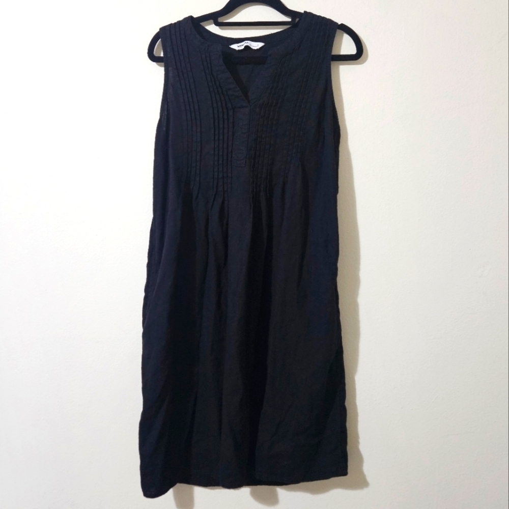 Sonoma Pintuck Splitneck Dress